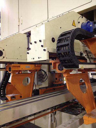 Used 693 ton Muller Weingarten SSDC Stamping Press