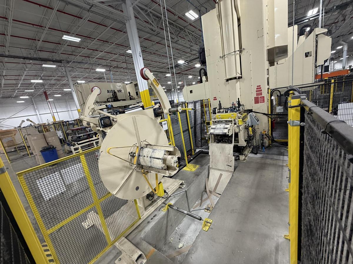 Used 24" Colt Automation Servo Coil Feed Line