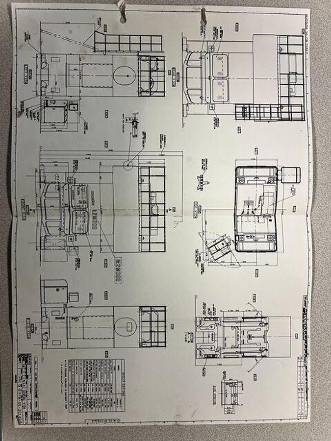 Used 330 ton Komatsu 84.65"x39.37" SSDC "Link-Drive" Stamping Press