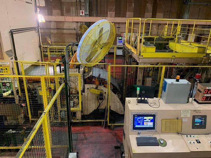 Used 2000mm Automatic Feed Co. Blanking Coil Feed Line