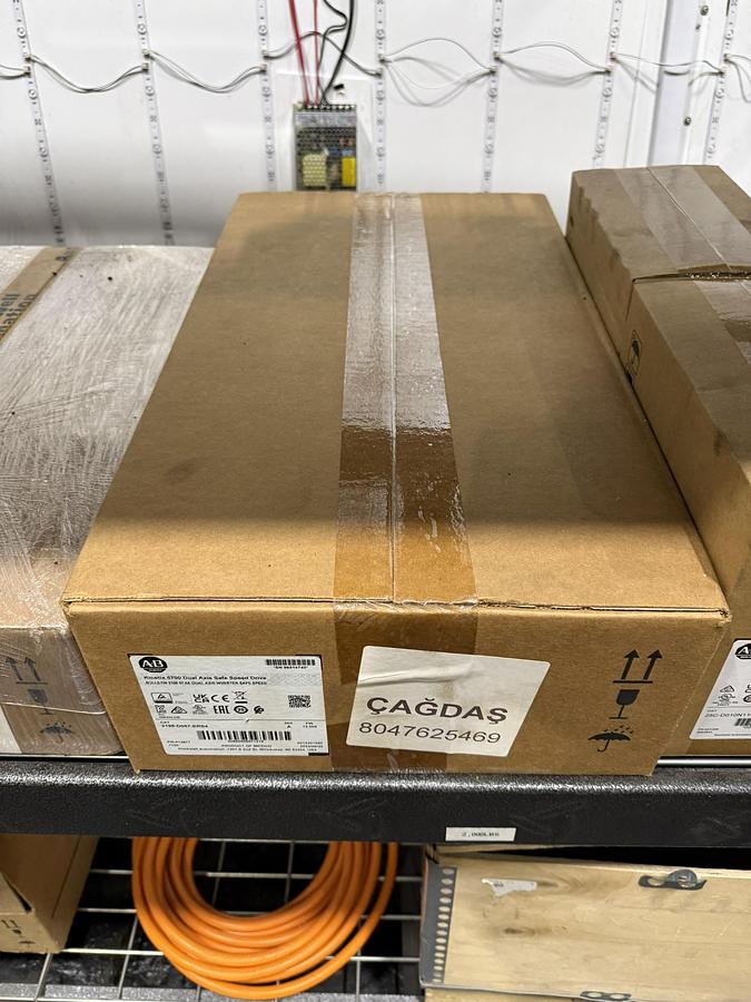 Used Allen Bradley 2198-D057-ERS4 SER. C Kinetix 5700 Dual Axis Safe Speed Drive New in Box