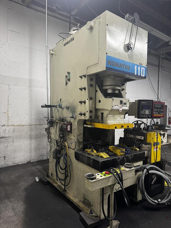 Used 121 Ton Komatsu Gap Frame Press