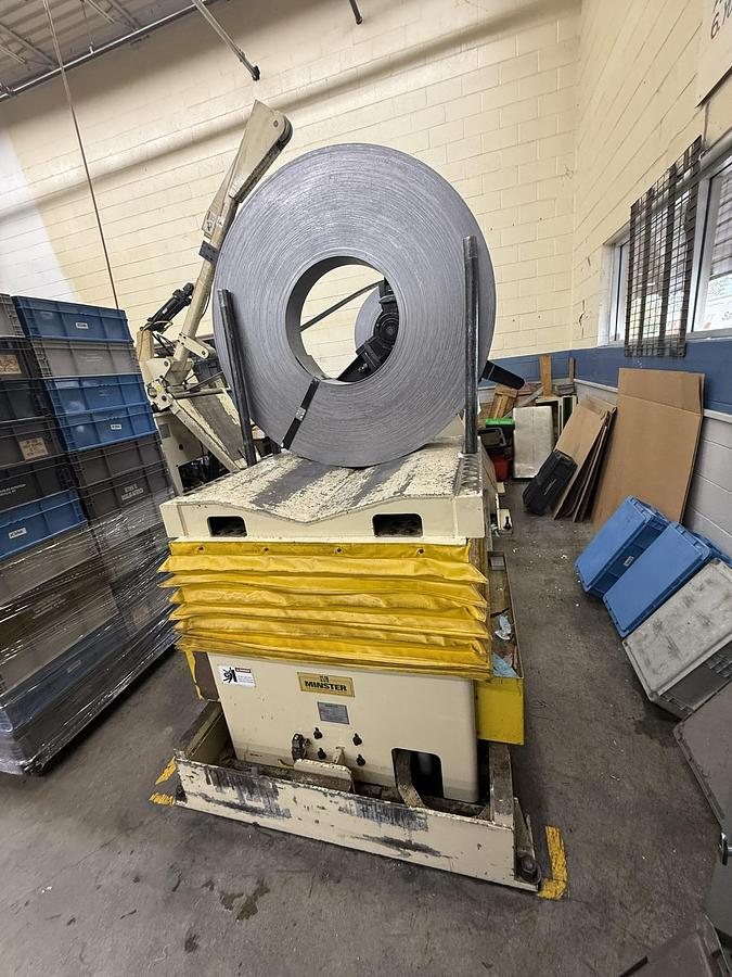 Used 26" Minster Servo Coil Feed Line