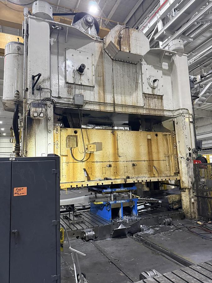 Used 800 ton Minster 168"x84" SSDC Stamping Press