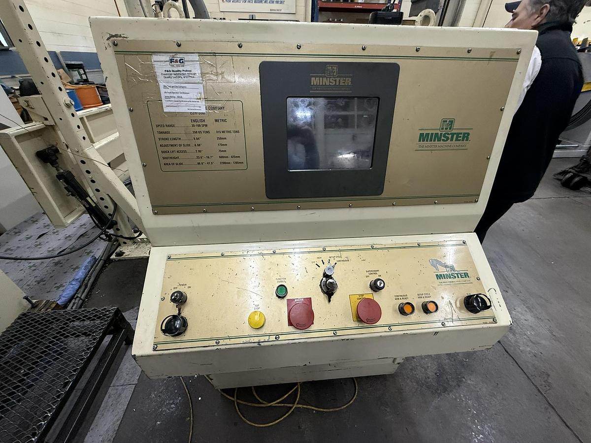 Used 26" Minster Servo Coil Feed Line