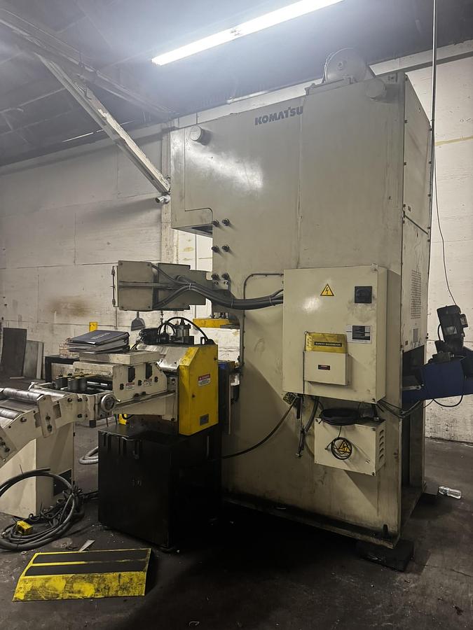 Used 121 Ton Komatsu Gap Frame Press