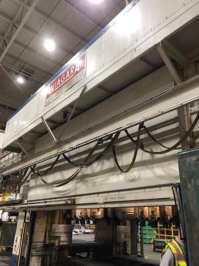 Used 1500 ton Niagara 186"x108" SSDC Stamping Press