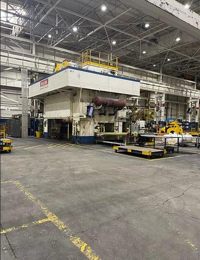 Used 1500 ton Niagara 186"x108" SSDC Stamping Press
