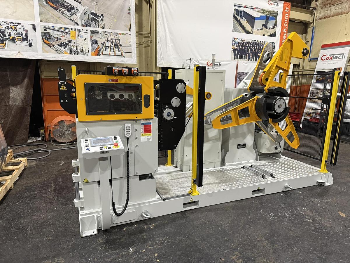 400mm CoilTech Feeder Straightener Combo Feedline