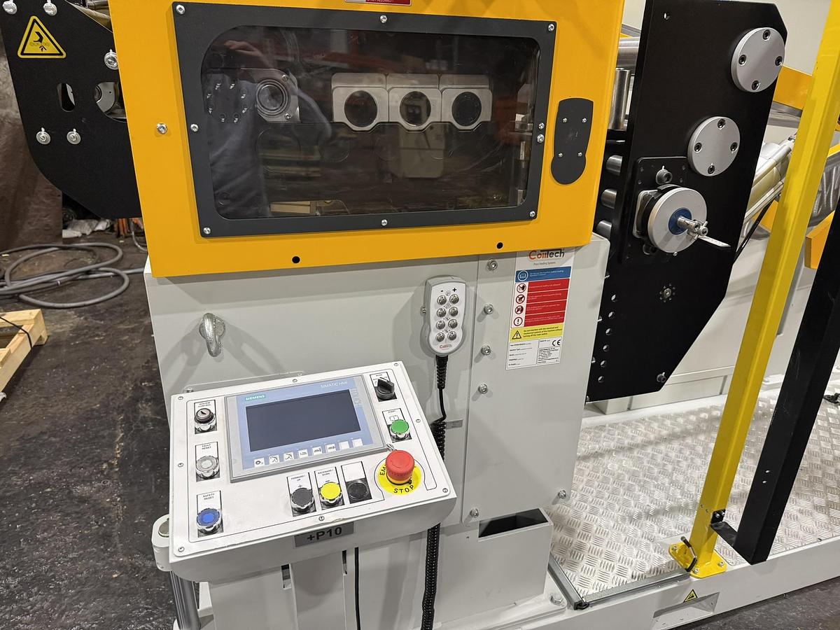 400mm CoilTech Feeder Straightener Combo Feedline