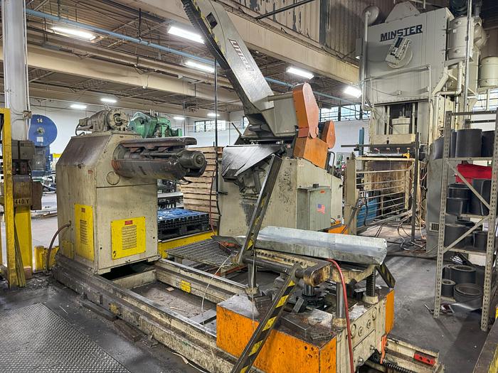 Used 36" Littell Servo Coil Feed Line