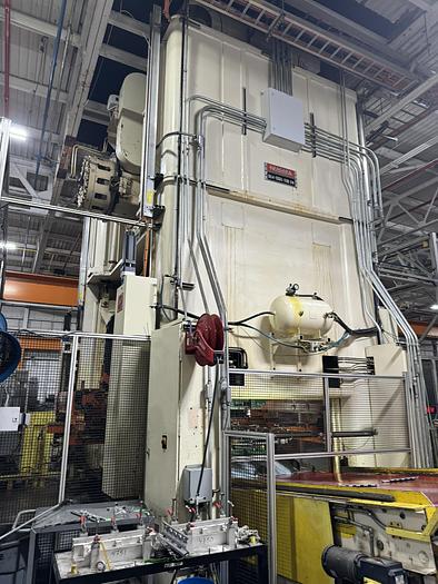 Used 1300 ton Niagara 186"x84" SSDC Stamping Press w/ HMS Transfer