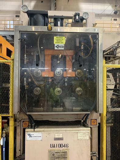 Used 400 ton Komatsu & Automatic Feed Co. Blanking Press Line