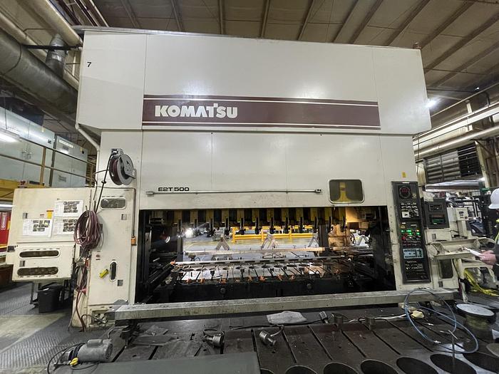 Used Komatsu E2T-500 SSDC Stamping Press