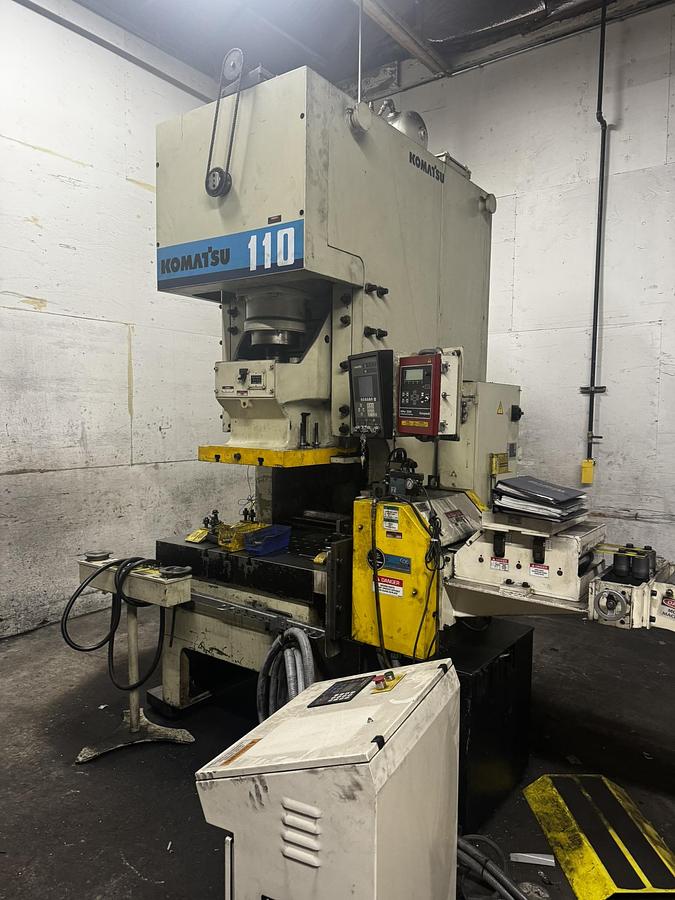 Used 121 Ton Komatsu Gap Frame Press