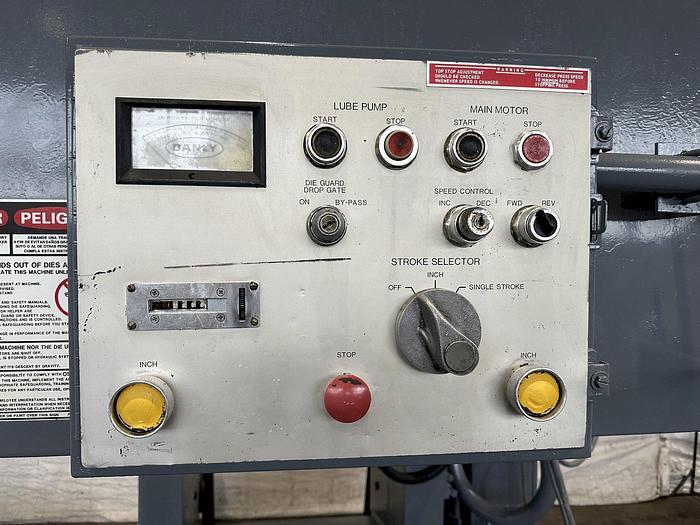 Used 75 Ton Danly OBI Mechanical Press