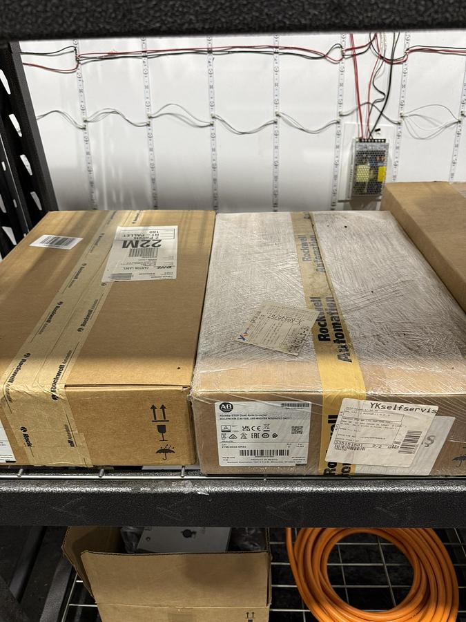Used Allen-Bradley 2198-D012-ERS3 Kinetix 5700 Dual Axis Inverter New in Box