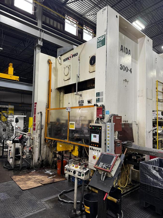 Used AIDA 330 ton SERVO Stamping Press