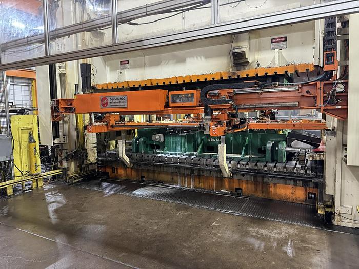 Used 1300 ton Niagara 186"x84" SSDC Stamping Press w/ HMS Transfer