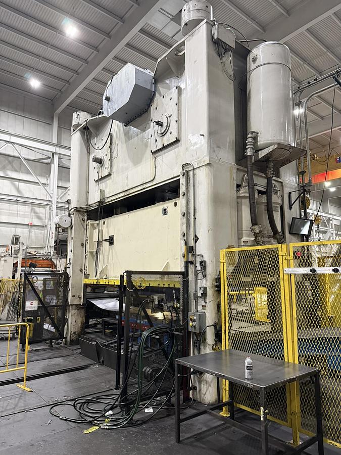 Used 800 ton Minster 168"x84" SSDC Stamping Press
