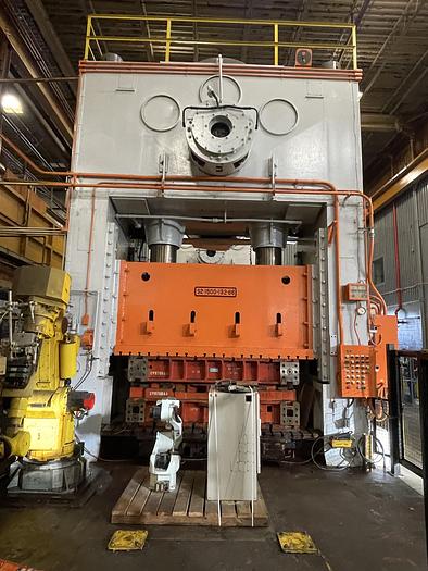 Used 1500 ton USI Clearing 132"x66" SSDC Stamping Press