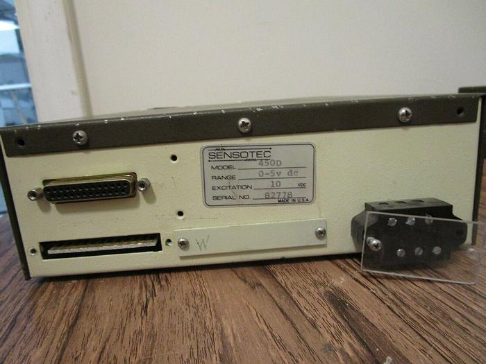 Used Sensotec 450D Digital Pressure Readout Lot of (3)