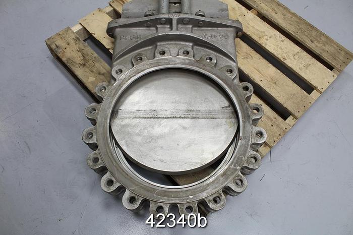Used True Line 20" Hand Operated Knife Gate Valve #42340