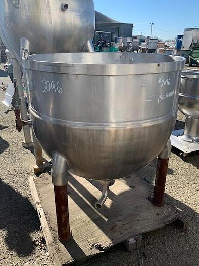 Used TA-150 150 Gallon Groen Jacketed Kettle