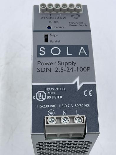 Used Sola SDN 2.5-24-100P
