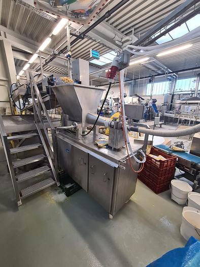 Gebraucht Abfüll - Linie für stückige Produkte in vorgefertigte Beutel