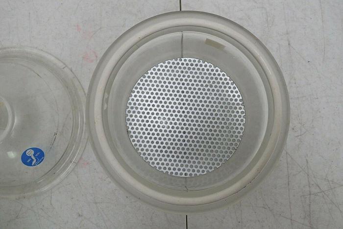 Used Jencons Leighton Dry Seal Laboratory Glass Desiccator w/ Lid, 6" Inside Diameter