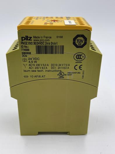 Used Pilz PNOZ XV2 30/24VDC 2n/0 2n/ 0 t