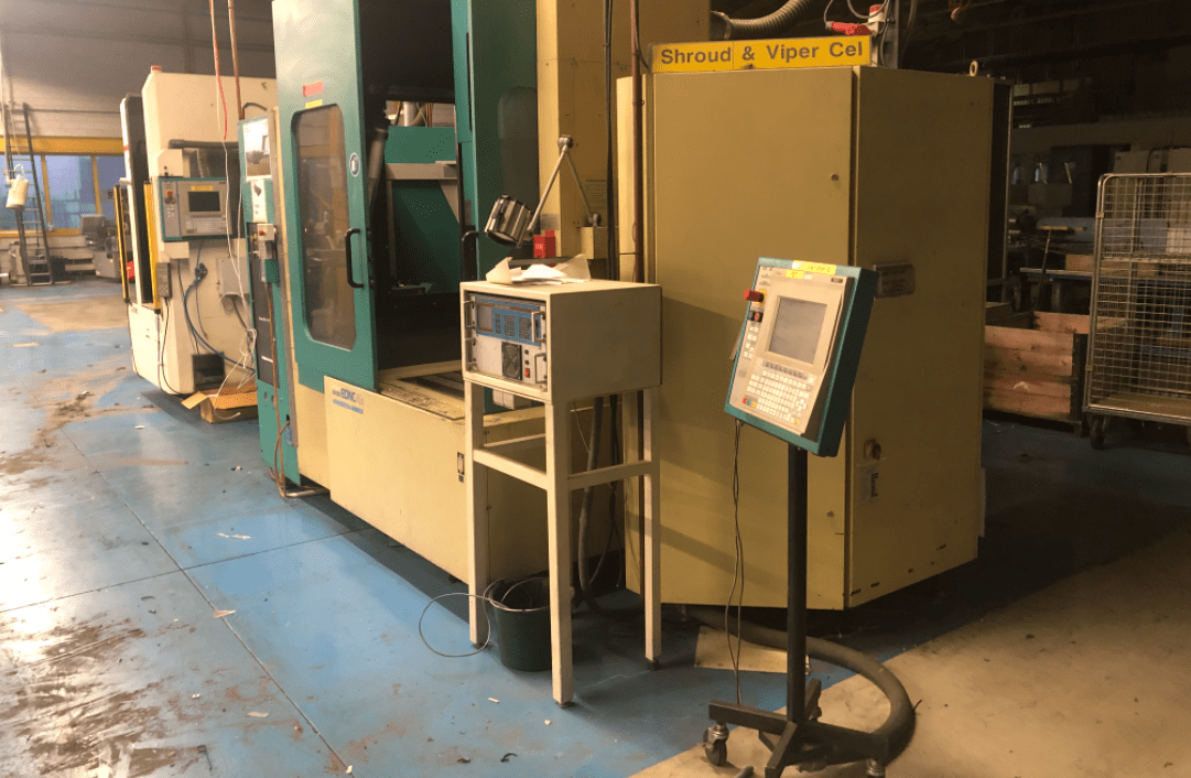 Used Makino EDNC-43 - Vertical machining centre - 1997