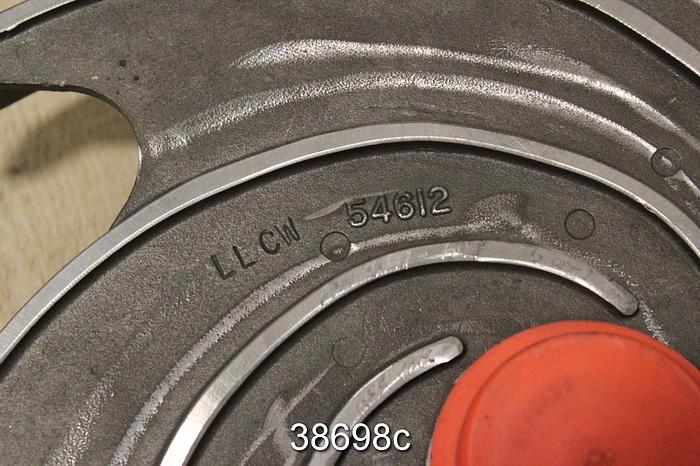 Unused Goulds 3196 LTX 4x6x13 Pump Impeller, 6-Vane, Unused, 54612 #38698