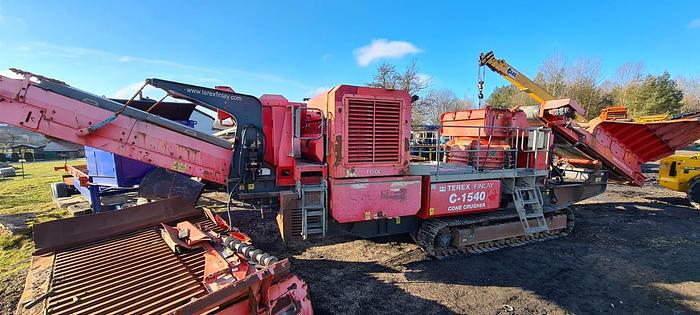 Used 2011 Terex Finlay C 1540 cobe crusher