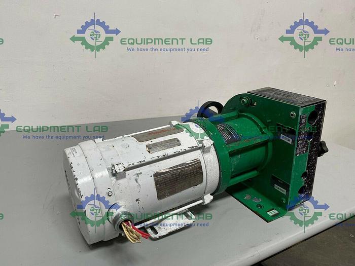 Used Masterflex 7585-50 Peristaltic Pump w/ Reliance Electric P56X40745 1/2 HP Motor