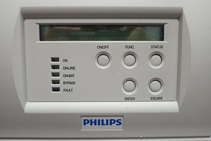 Used Philips Model UT1G2L024C6TPM Single Phase 220V 2400BVA UPS