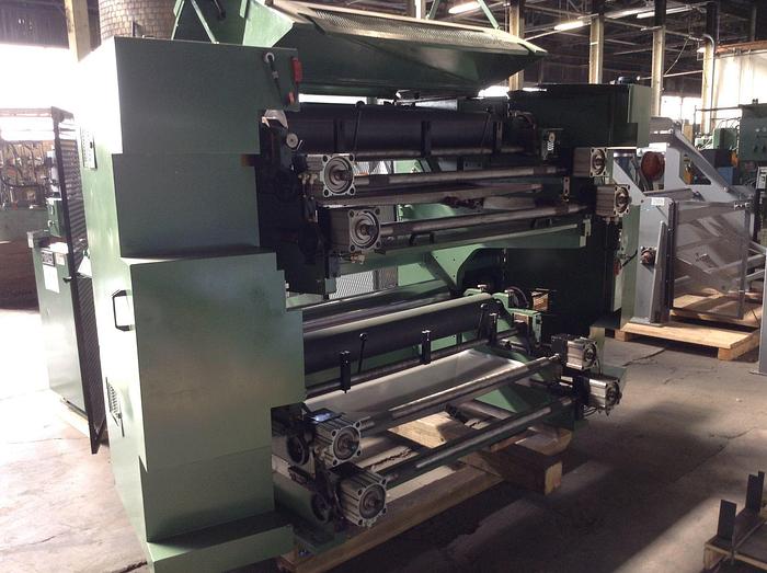 Used 54" WIDE RETROFLEX K SERIES HD 2 COLOR STACK FLEXO PRESS - PENDING SALE