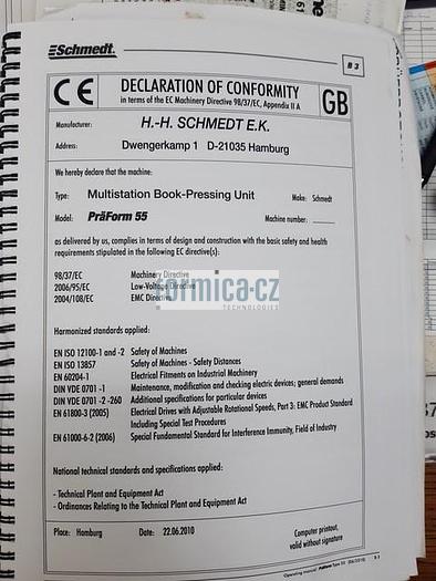 Used Schmedt Praform Pro