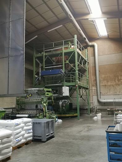 Used Alpine HS 65 R – Film blowing extruder – Year 1990