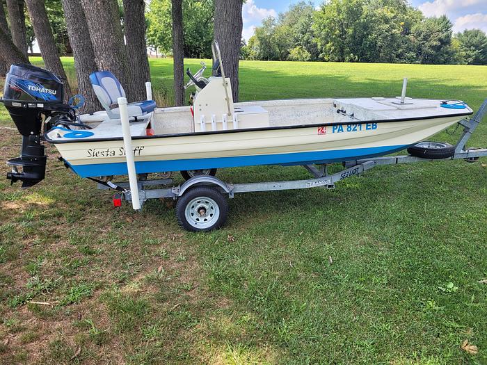 Used 2010 Helmsman Siesta Skiff