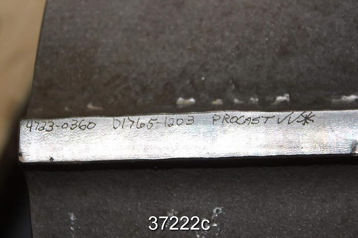 Used Warren 6SMO15 Pump Impeller, D01765-1203 #37222