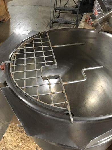 Used CLEVELAND RANGE #MKDL-60-T, 60 GAL. TILTING COOKER/MIXER "DIRECT" STEAM KETTLE, (#825)
