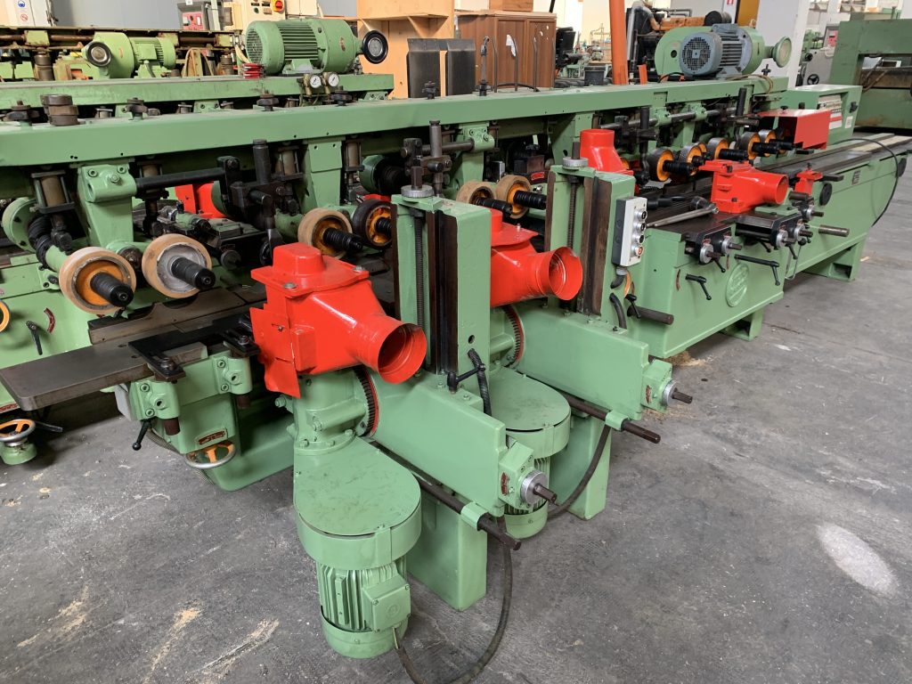 Usato Scorniciatrice marca Weinig modello PFA 17N a 8 alberi