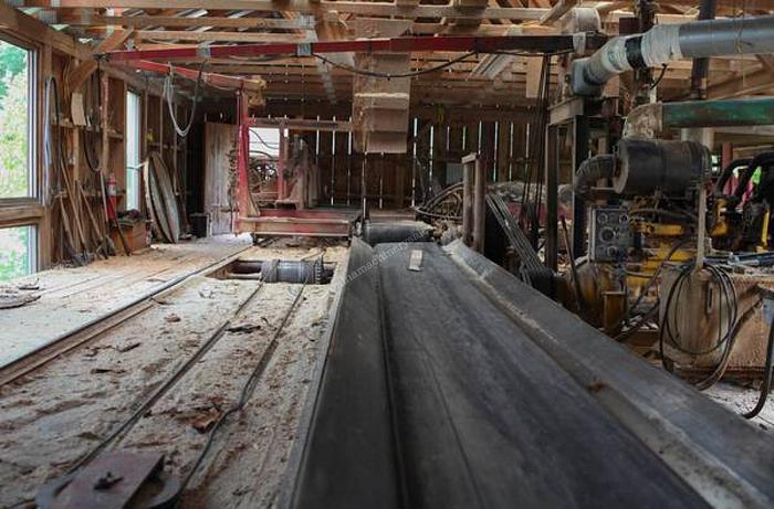 Used Complete Operation Sanborn Sawmill