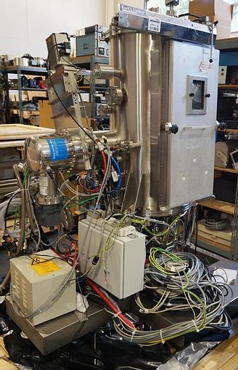 Used 2008 Kurt Lesker SPECTROS deposition system with 4-pocket E-beam gun, 3 Thermal sources and load lock