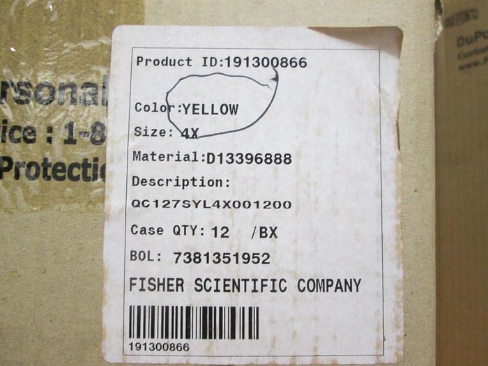 Dupont Tychem Personal Protection Coveralls (PPE)