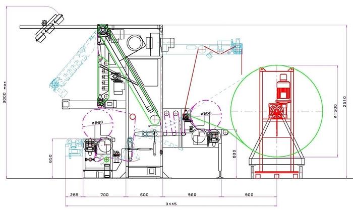 Used ISPECTING MACHINE  GUIDO REGIS TG03