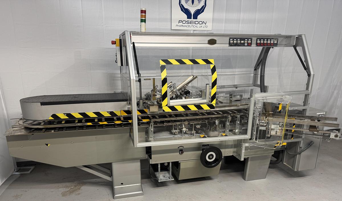 Used CAM AV Semi-Automatic Vertical Cartoner