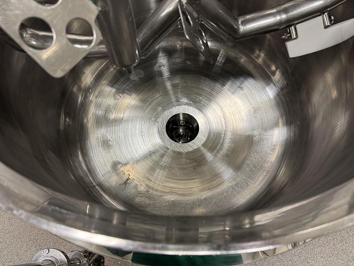 Used Urlinski 200 Litre Stainless Steel Jacketed Mixer Homogenizer